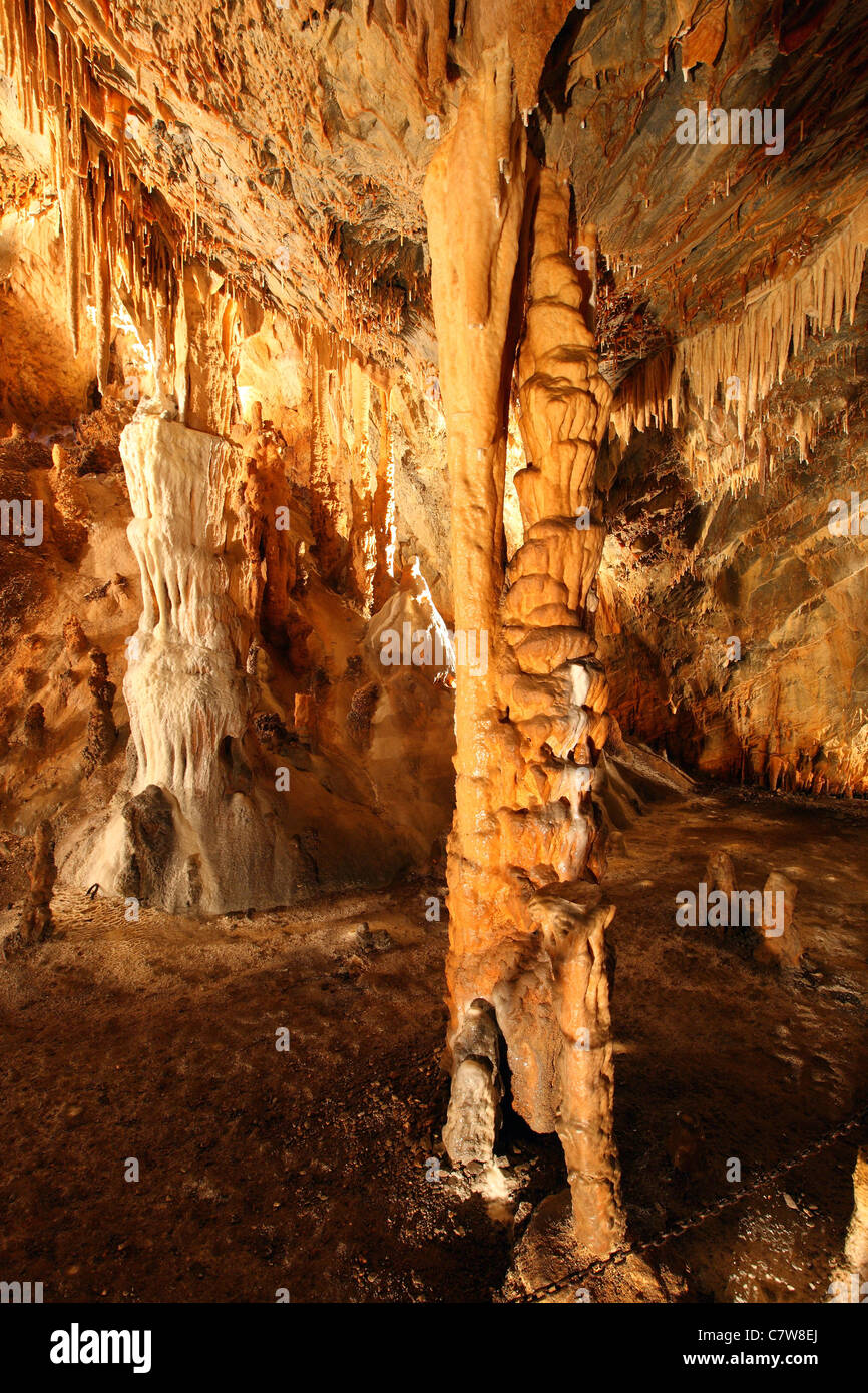 Italien, Basilikata, Maratea, der Grotta Delle Meraviglie, Höhle der Wunder Stockfoto