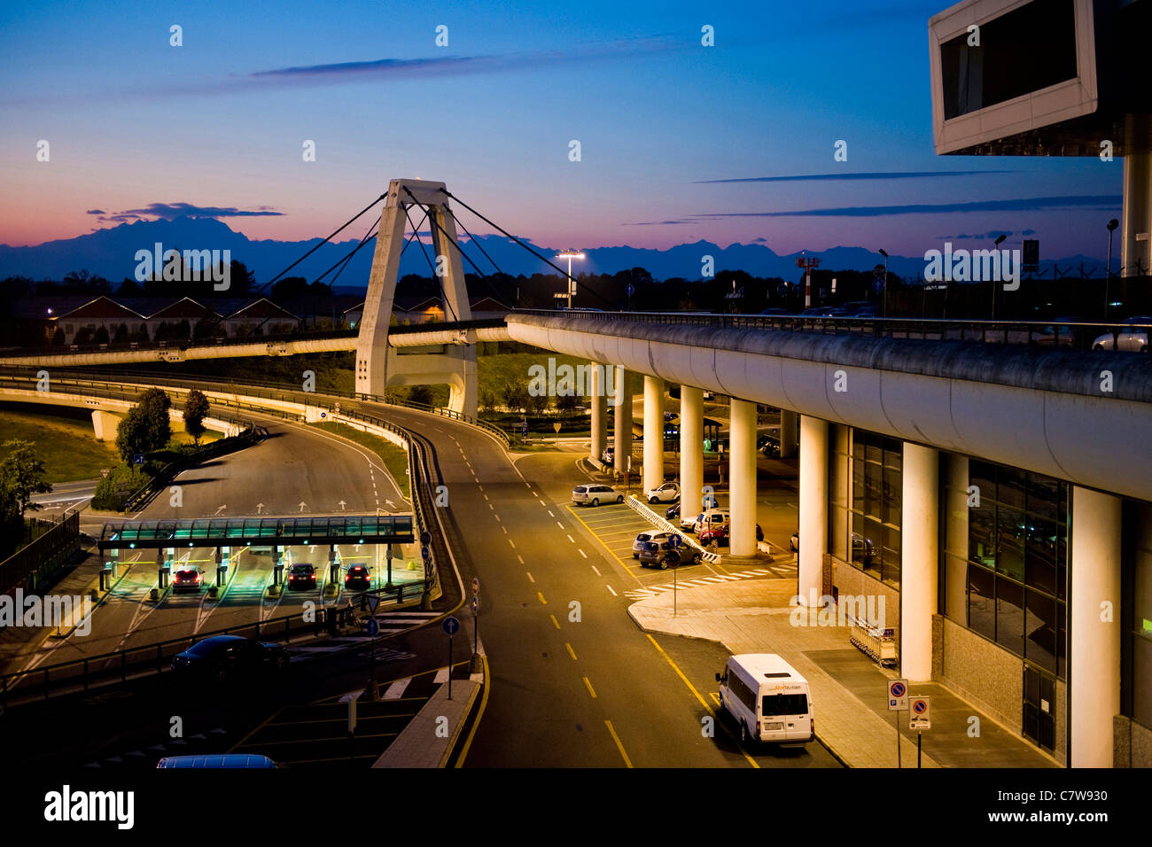 Italien, Lombardei, Mailand, Malpensa Flughafen Stockfoto