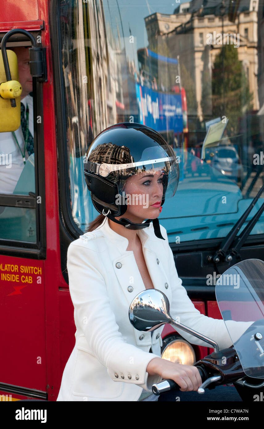 Staus in London, england Stockfoto