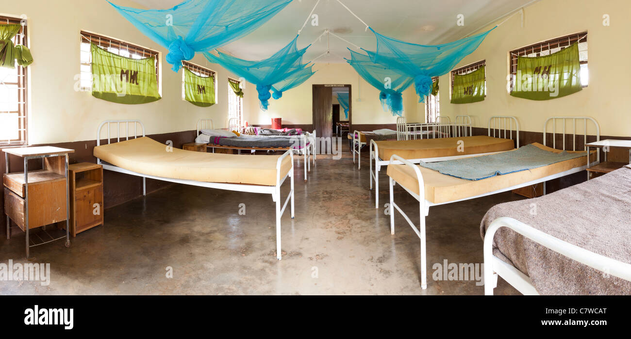 Entbindungsstation am Mwika Uuwo Apotheke, Moshi, Tansania Stockfoto