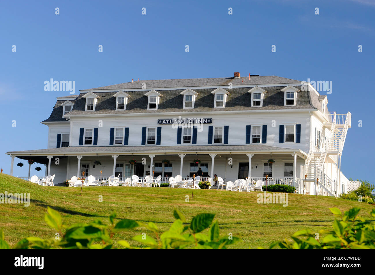 Die Atlantic Inn auf Block Island Rhode Island Stockfoto