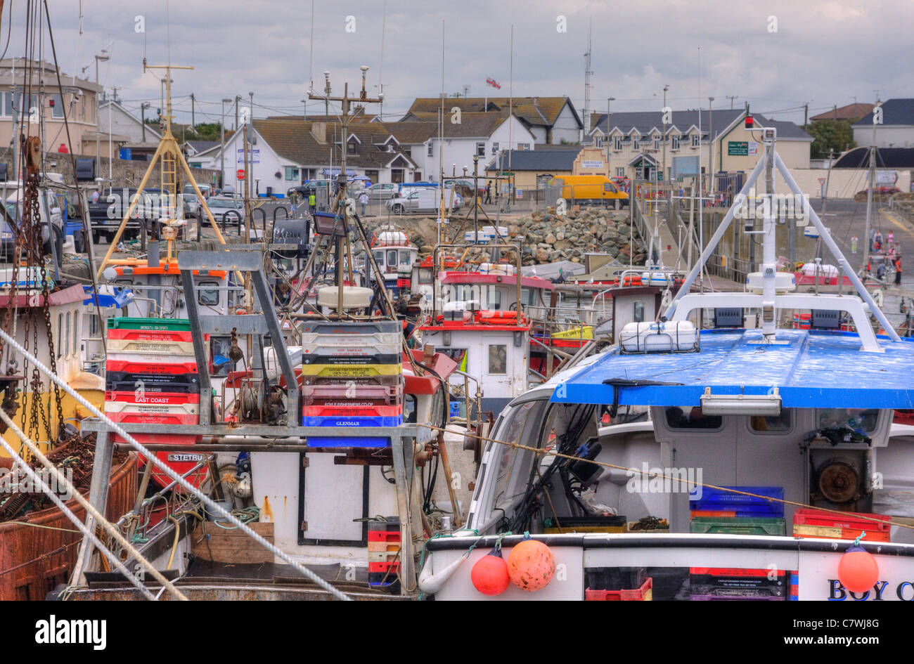 Kilmore Quay Hafen, südlichen Irleand Stockfoto