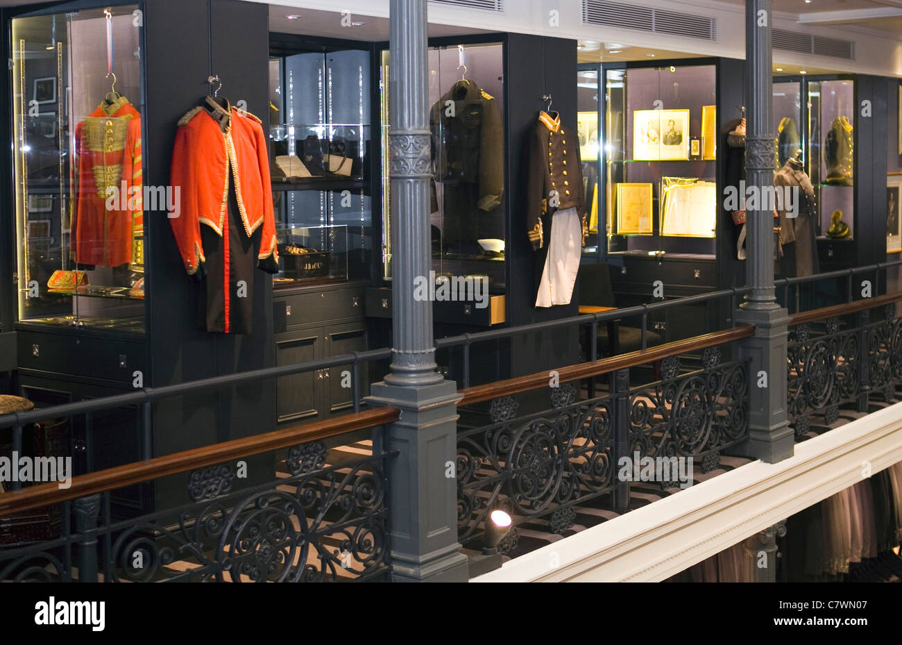 Gibt und Hawkes, Savile Row Stockfoto