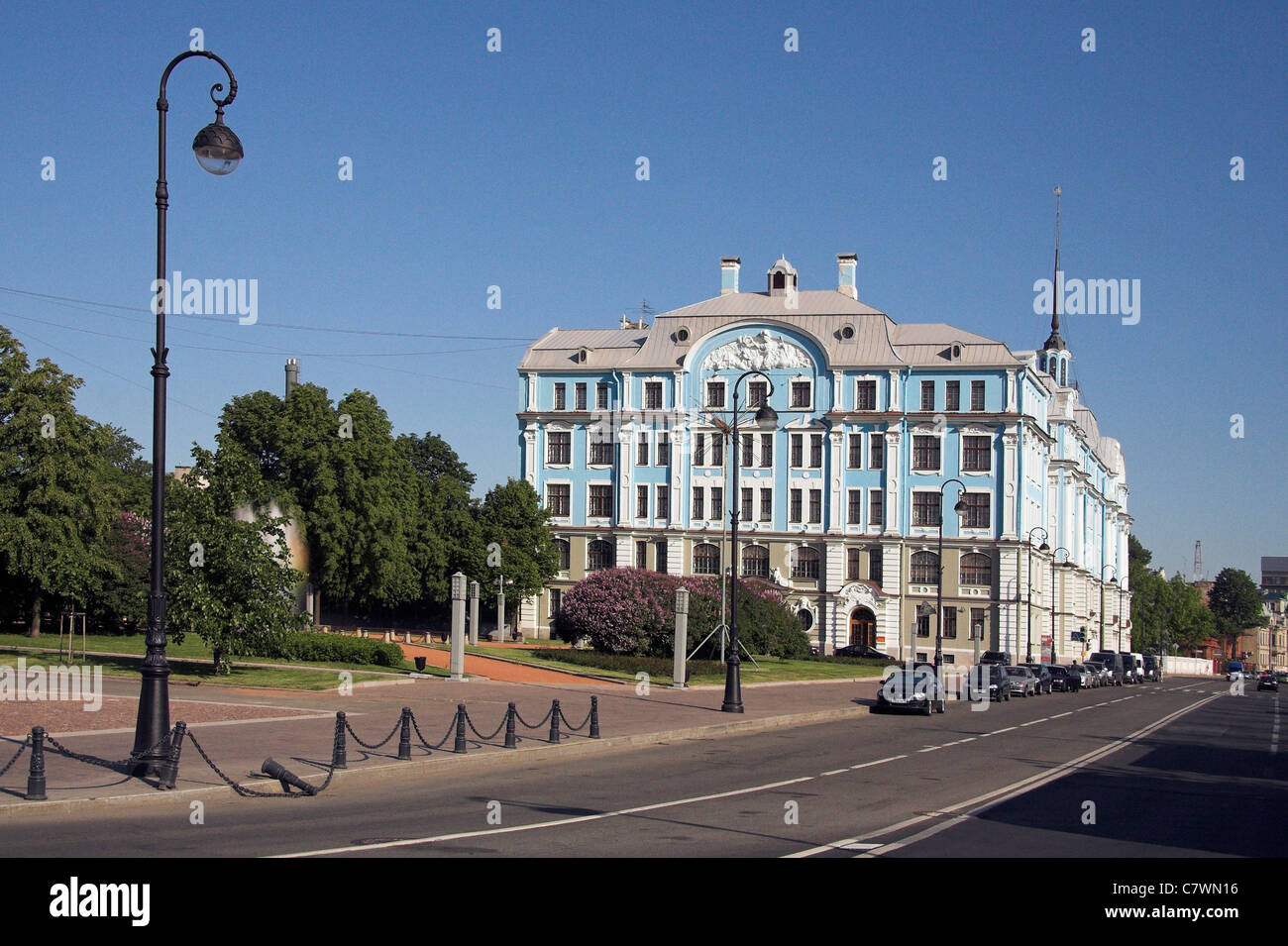 Nakhimov Naval School, St. Petersburg, Russland Stockfoto