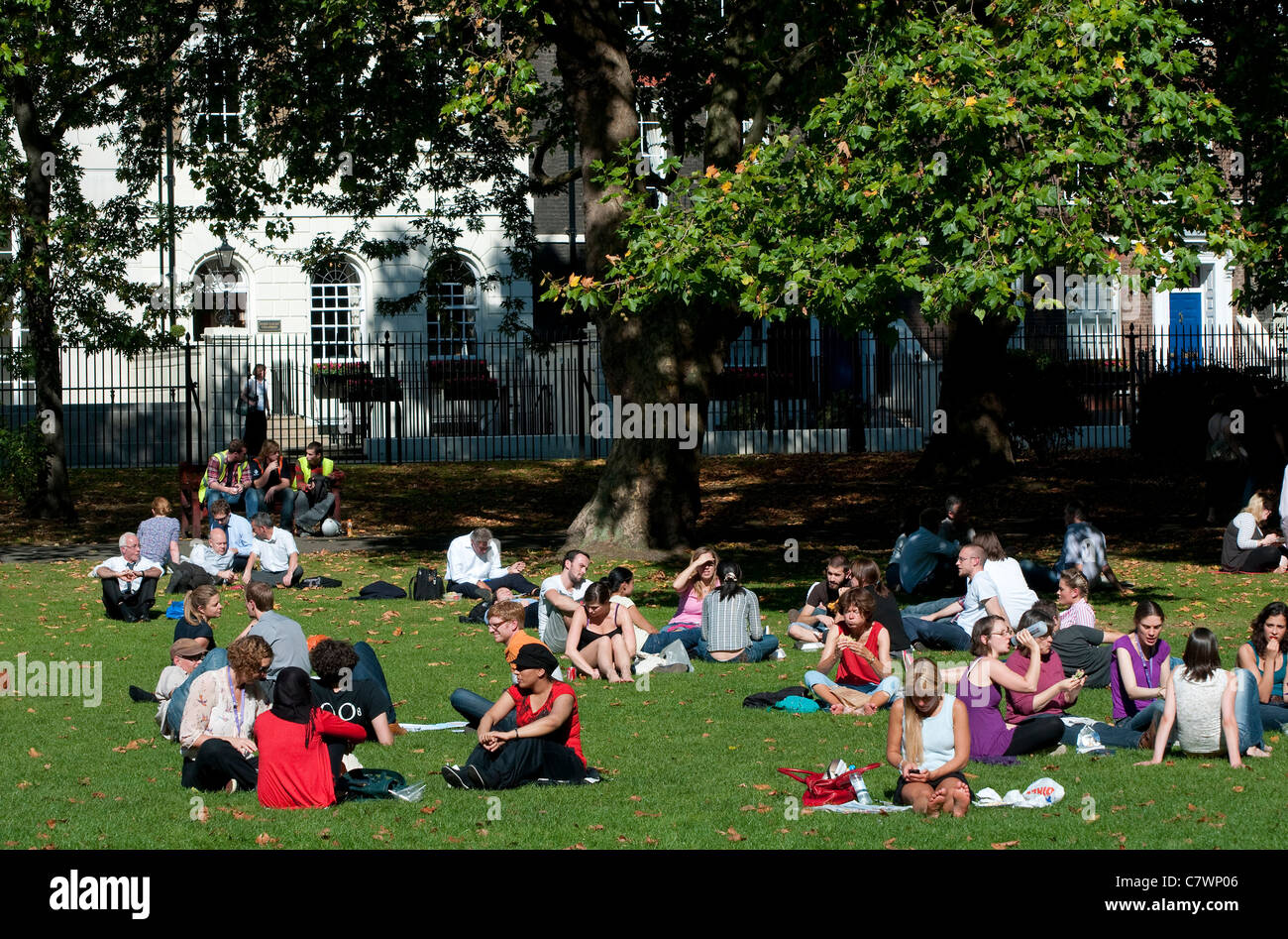 Lincoln es Inn Fields, London, england Stockfoto