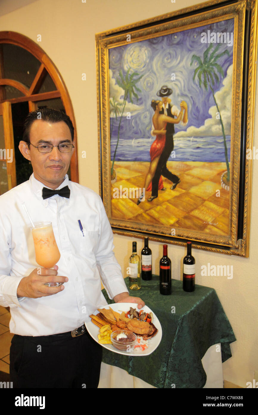 Managua Nicaragua, Mittelamerika, Los Girasoles, Restaurant Restaurants Essen Essen Essen Essen Essen Essen außerhalb Café Cafes Bistro, Dekor, Inneneinrichtung, Hispanic Latin L Stockfoto