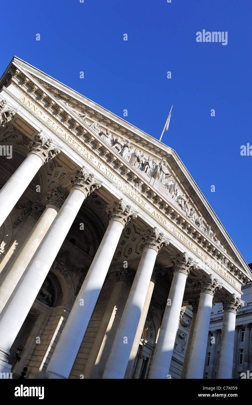 Die Royal Exchange London Stockfoto