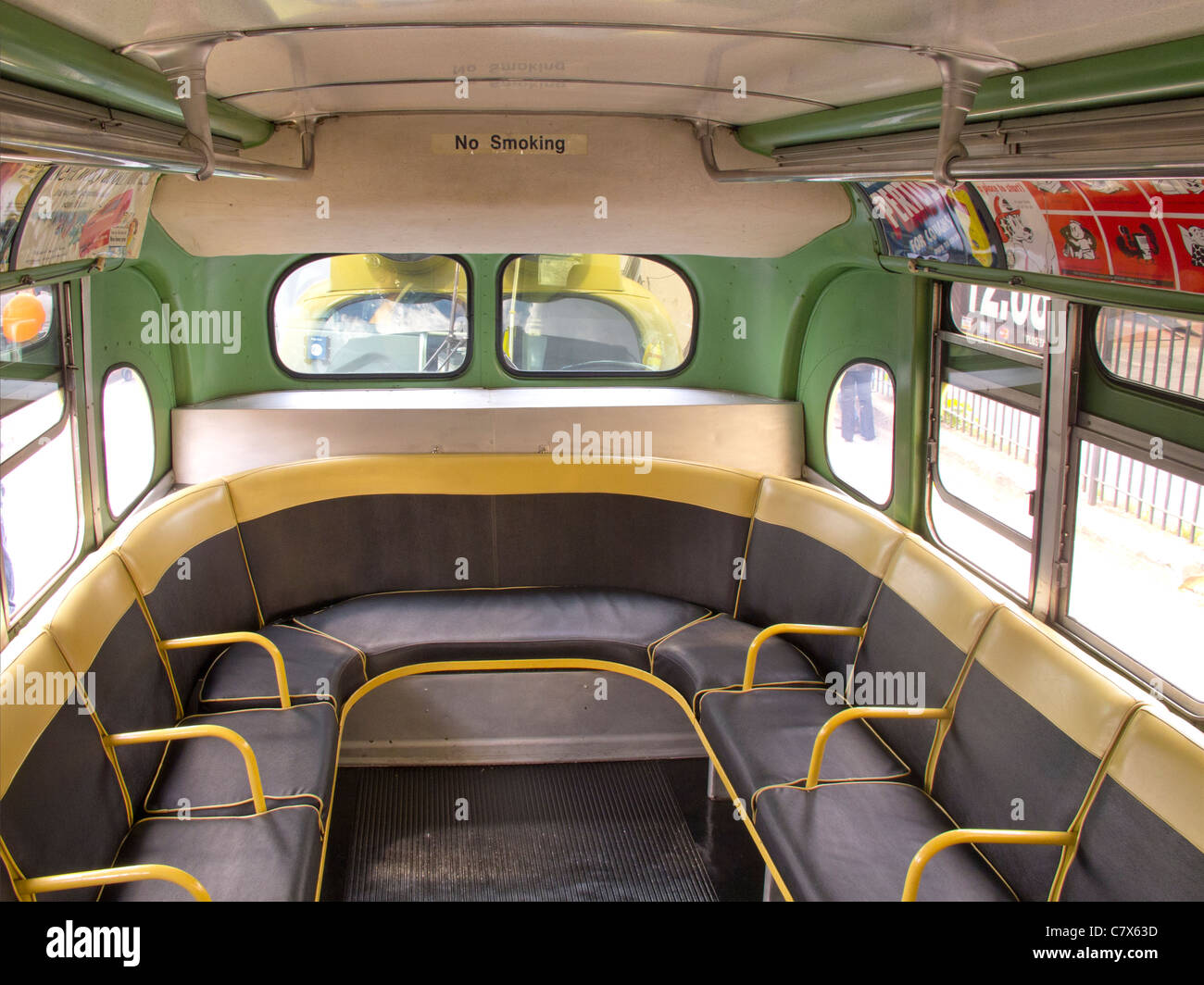 New York Transit Museum bus Stockfoto
