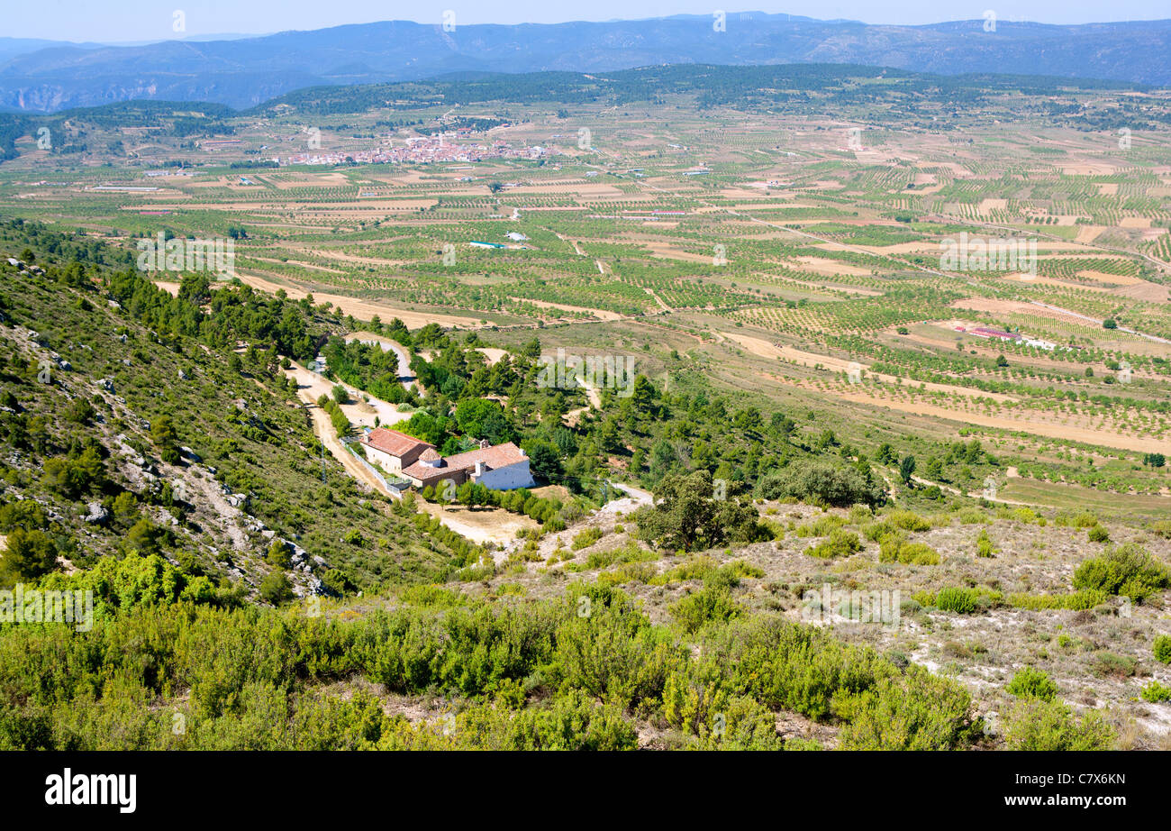 Aras de Los Olmos Tal in der Provinz Valencia Spanien Stockfoto
