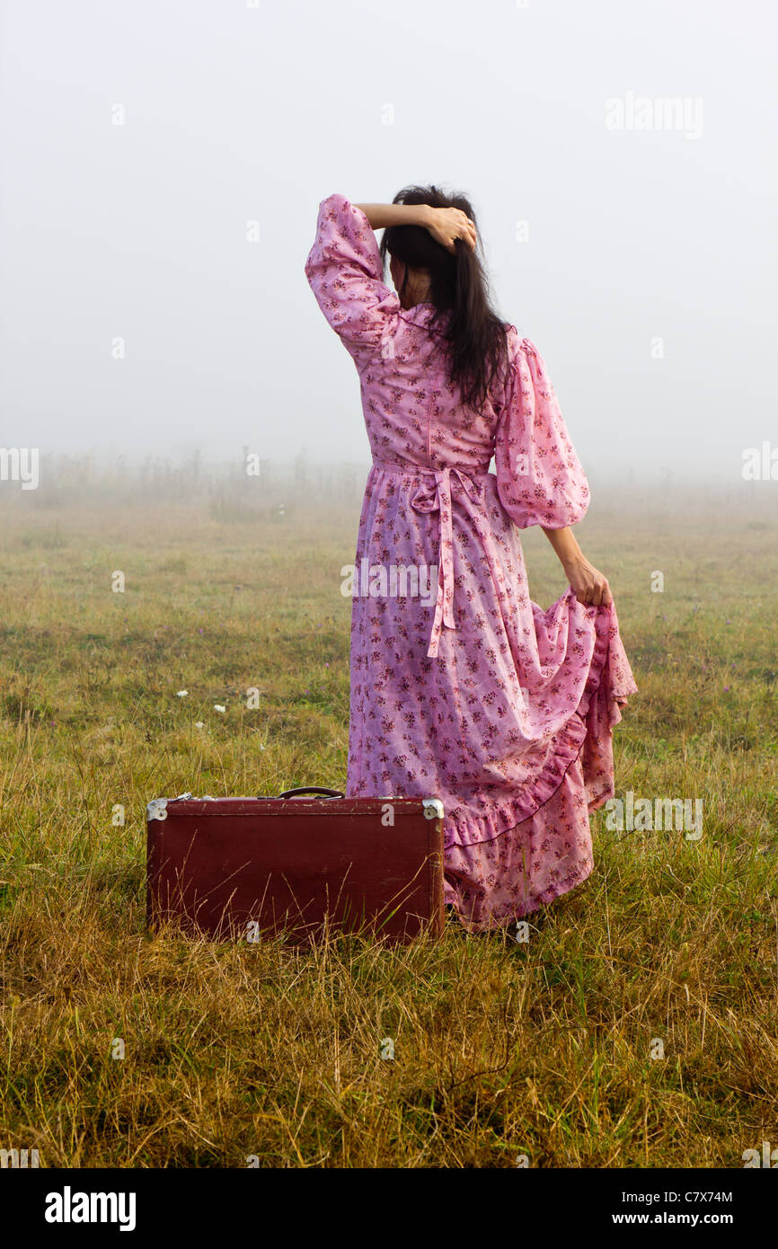 Gipsy verlassen Stockfoto