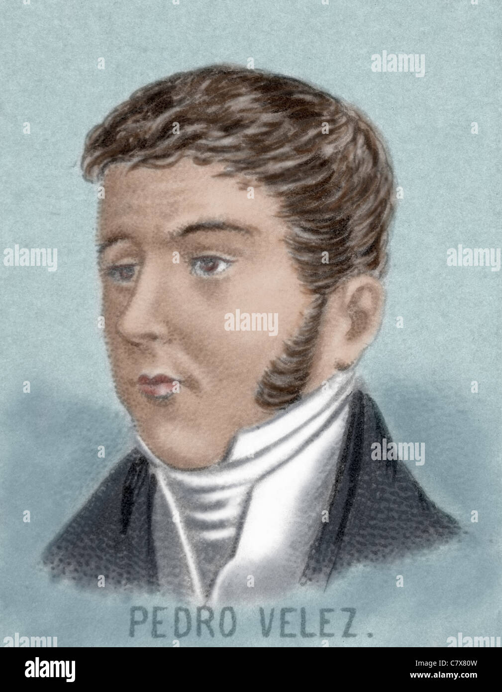 Pedro Velez (1787-1848). Mexikanischer Politiker und Rechtsanwalt. Stockfoto