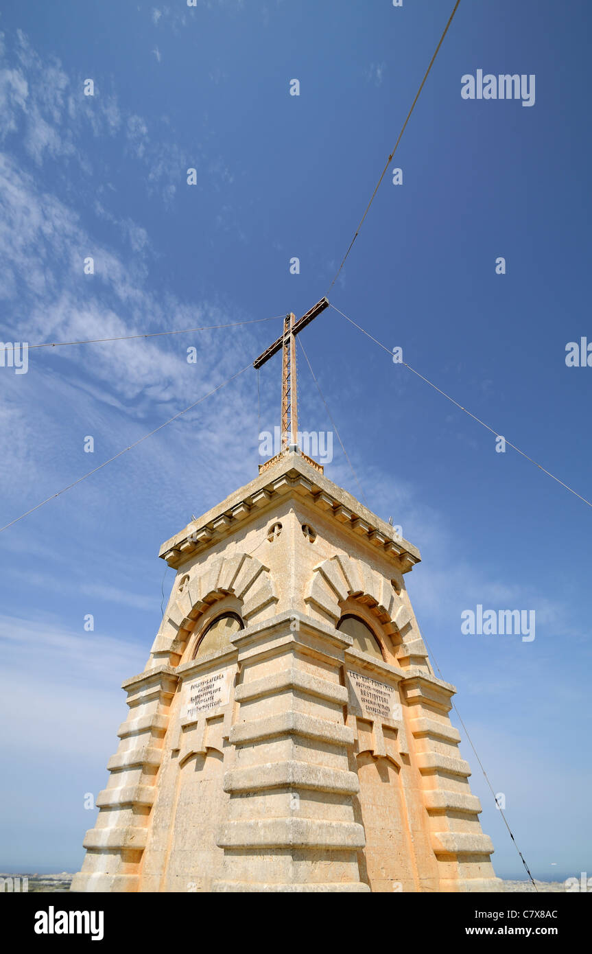 Laferla Cross, Siggiewi, Malta Stockfoto
