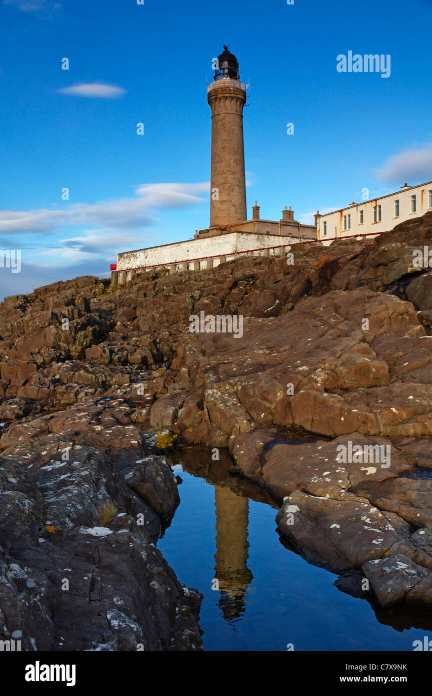 Ardnamurchan Lighthouse, Ardnamurchan Point, Britains Most Westerly Point, Ardnamurchan Peninsula, Highland Region, Schottland, Vereinigtes Königreich Stockfoto