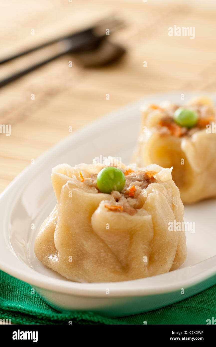 Xiao Mai, traditionelles chinesisches Essen Stockfoto