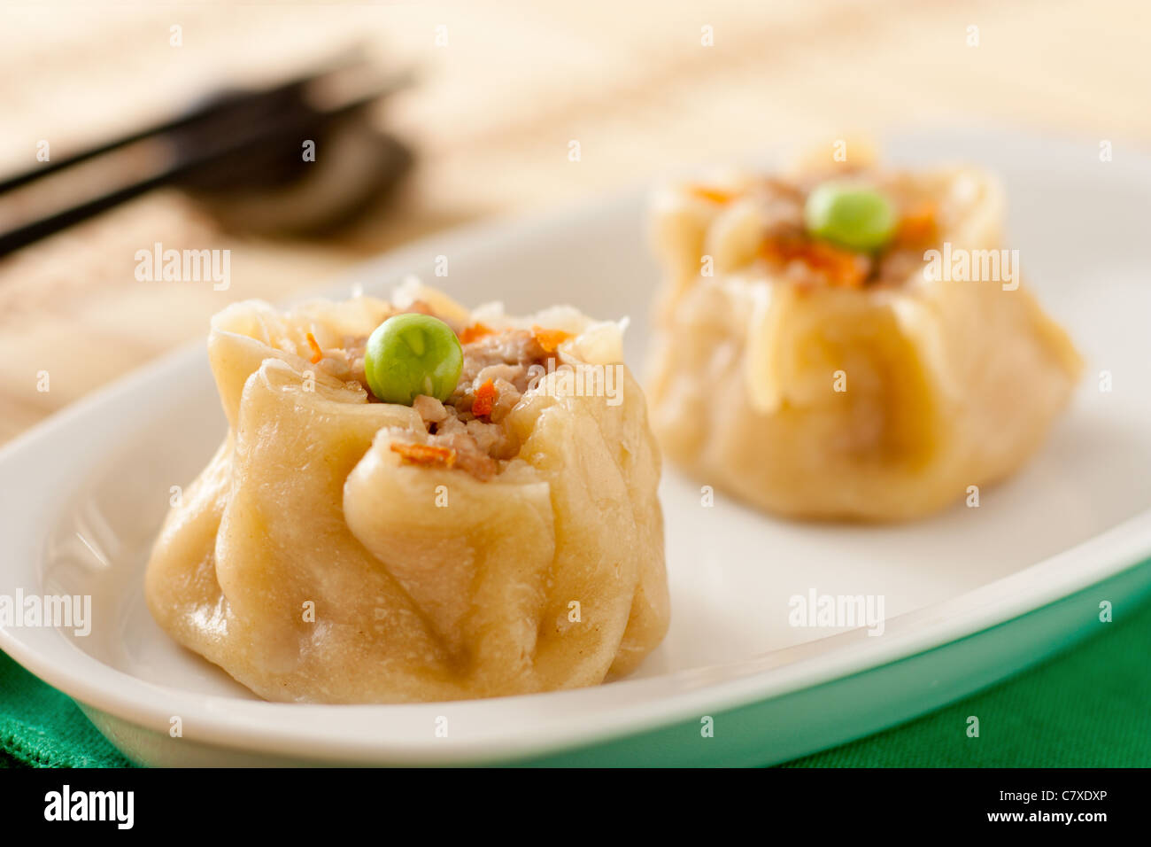Xiao Mai, traditionelles chinesisches Essen Stockfoto