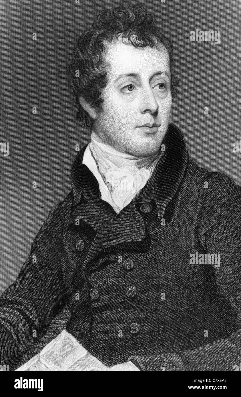 Robert Fitzwygram (1773-1843) auf Kupferstich aus dem Jahr 1837. Direktor der Bank of England und Tory Politiker. Stockfoto