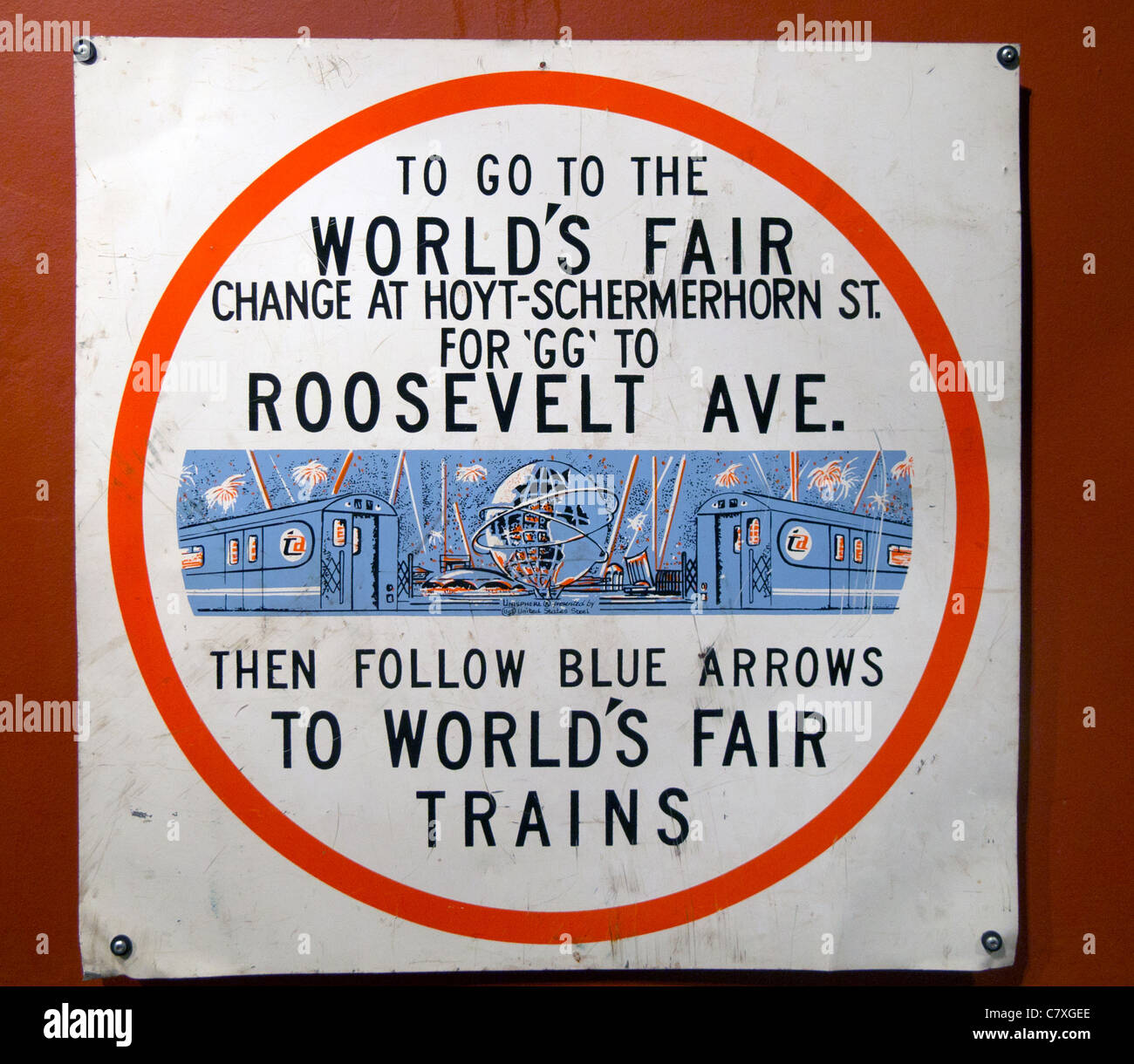New York Transit Museum Galerie Stockfoto