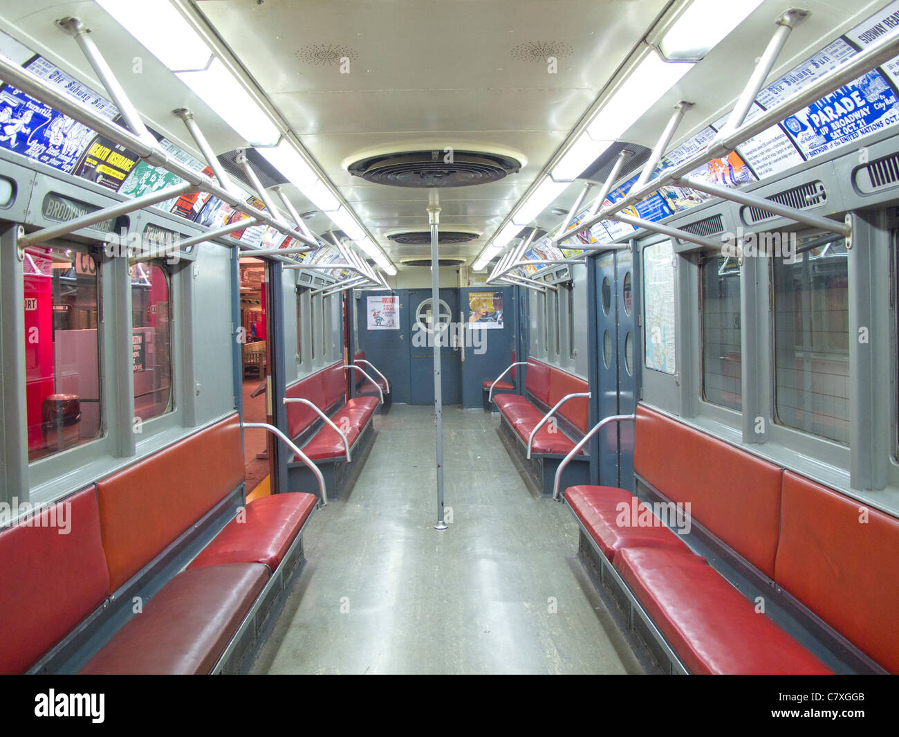 New York Transit Museum Galerie Stockfoto