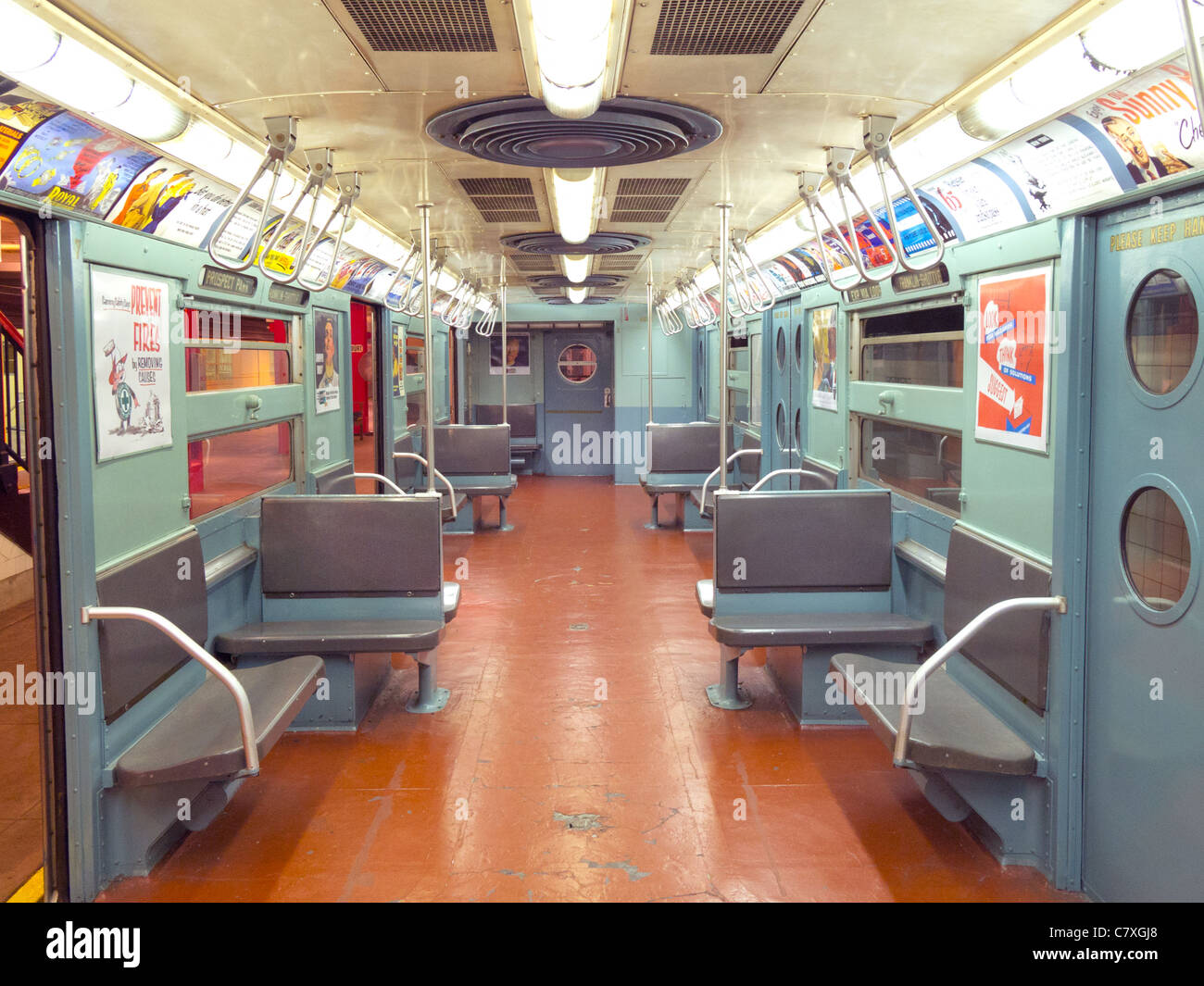 New York Transit Museum Galerie Stockfoto