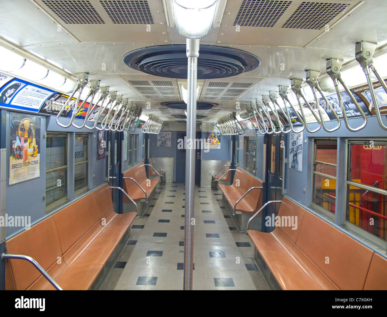New York Transit Museum Galerie Stockfoto