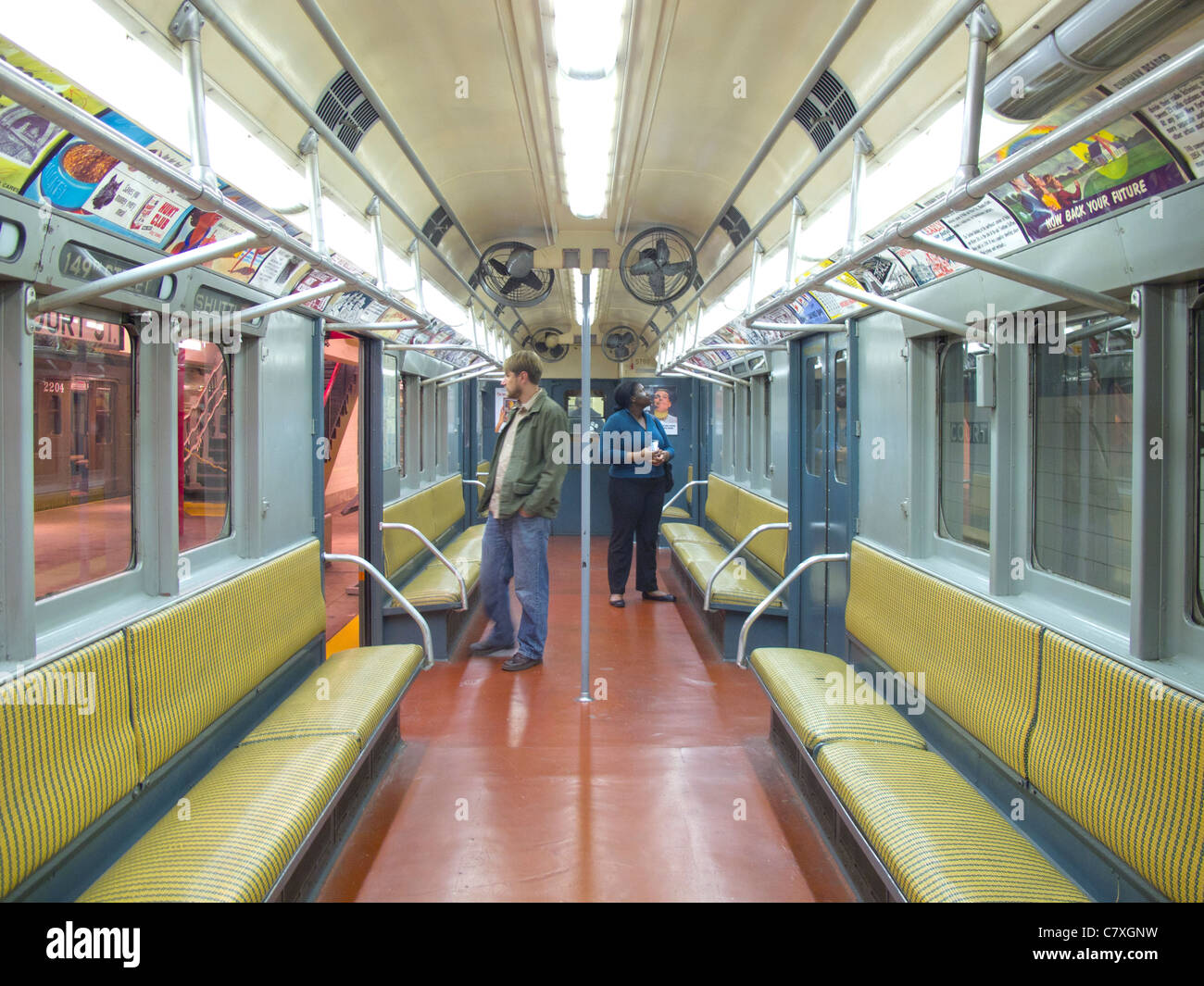 New York Transit Museum Galerie Stockfoto