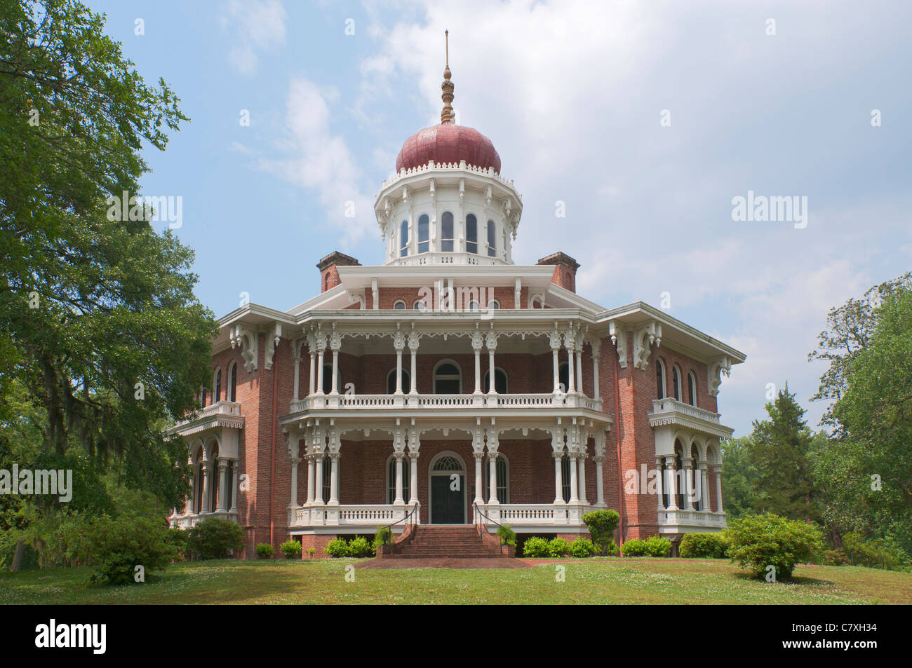 Natchez, Longwood, einer National Historic Landmark, Mississippi, die größte achteckigen Haus in Amerika Stockfoto