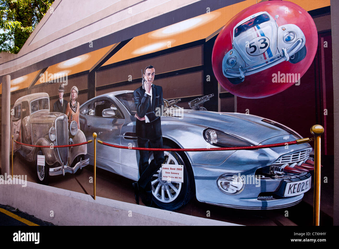 Murs Peints de Cannes Stockfoto