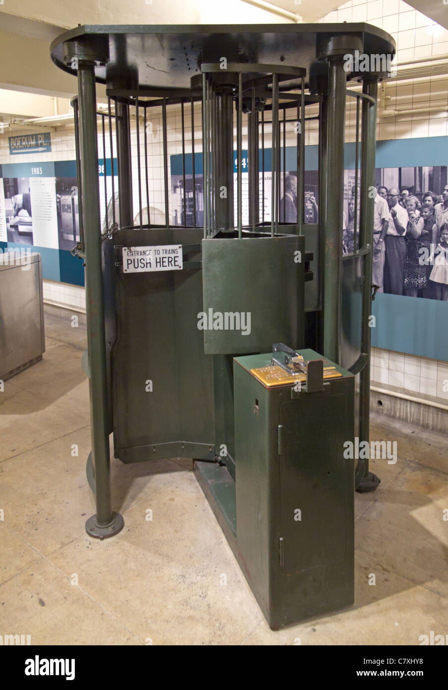New York Transit Museum Galerie Stockfoto