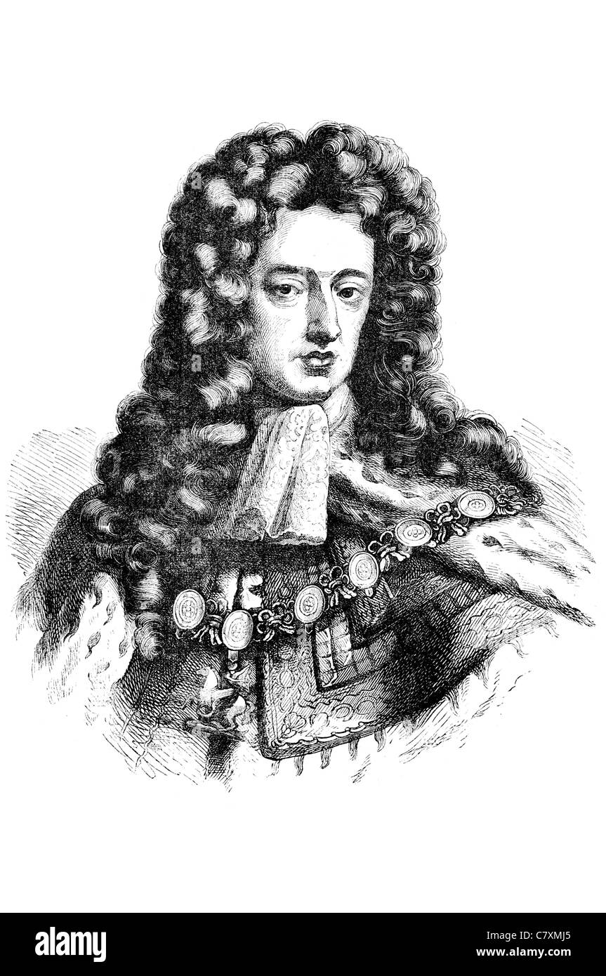 Wilhelm III & II 1650 1702 souveräner Prinz von Oranien-Nassau House König königlich royal königliche fürstlichen imperial souveränen Herrscher Stockfoto