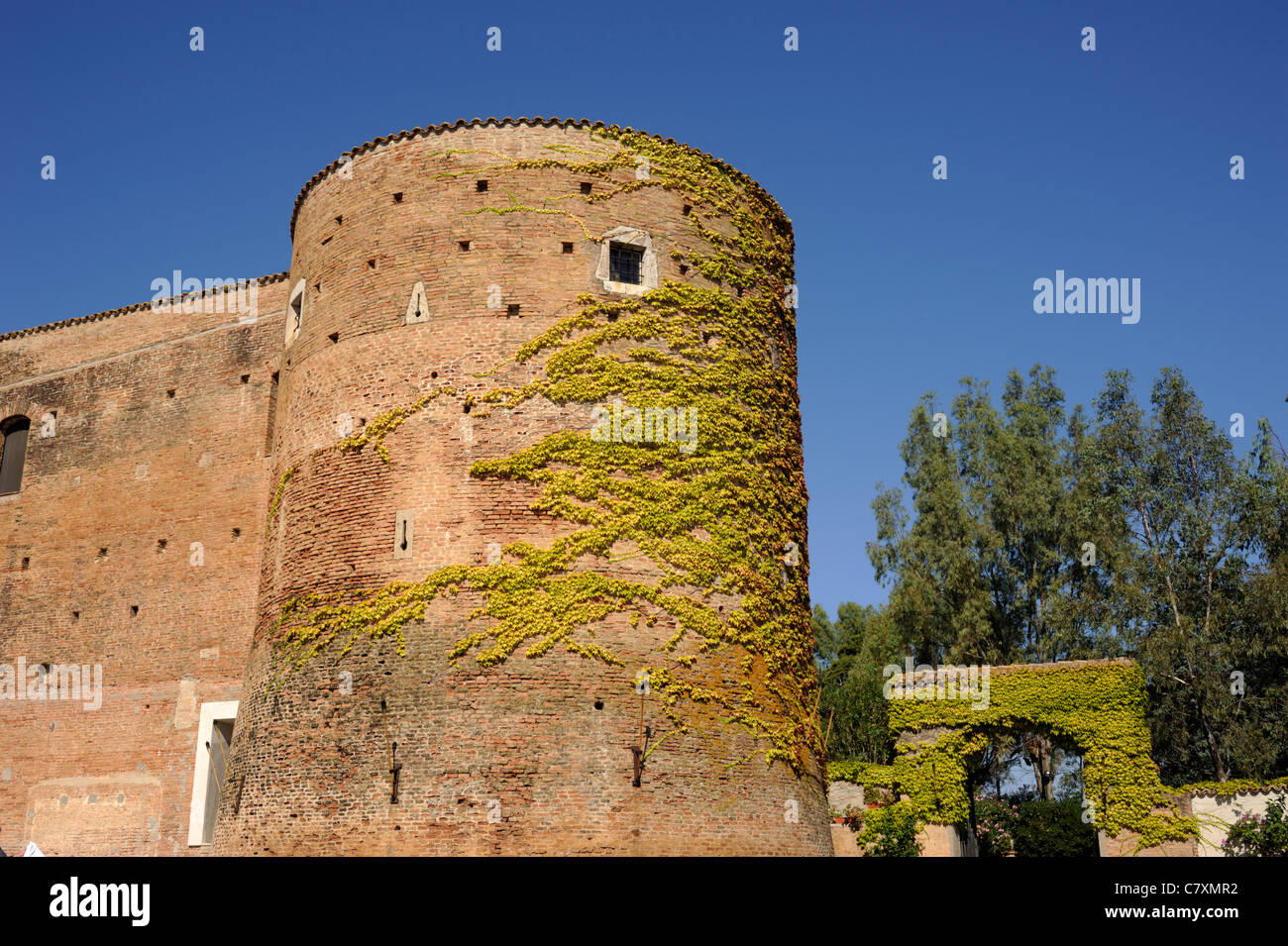 Italien, Basilicata, Pisticci, Schloss San Basilio Stockfoto