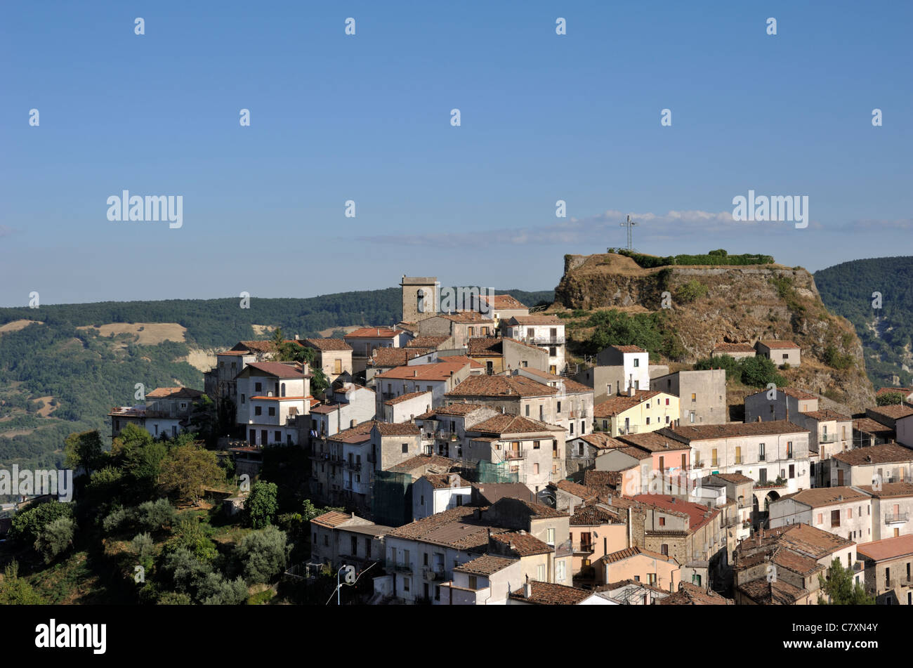 Italien, Basilikata, Appennino Lucano Nationalpark Val d ' Agri, San