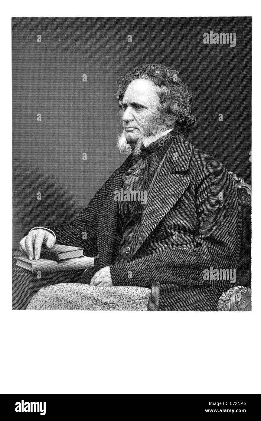Edward George Geoffrey Smith Stanley 14. Earl of Derby KG PC 1799 1869 englische Staatsmann Premierminister Großbritannien führend Stockfoto