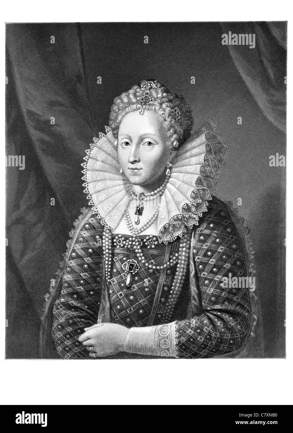 Elizabeth ich 1533 1603 regierenden Virgin Queen Gloriana gute Königin Bess Tudor-Dynastie königliche royal königlich fürstlichen Imperial Stockfoto