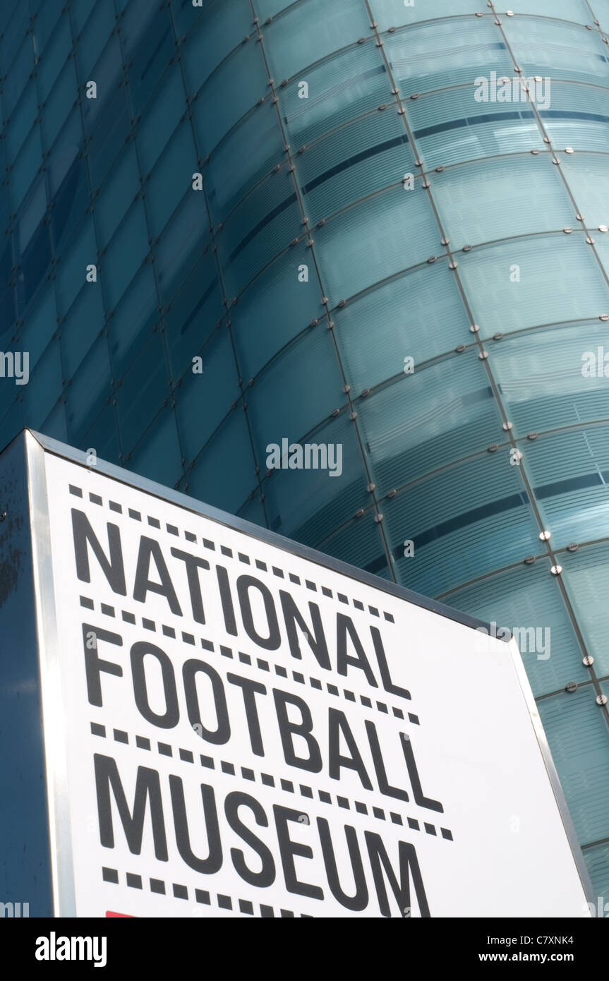 National Football Museum Urbis, Manchester. Voraussichtlich Anfang 2012 öffnen. Stockfoto