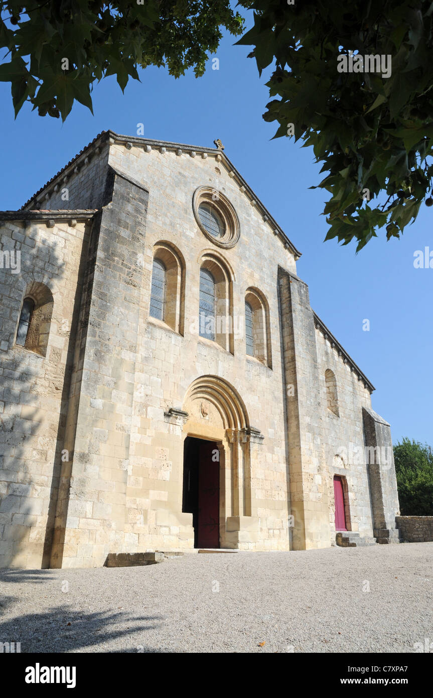 Kapelle im ehemaligen Zisterzienserkloster Silvacane Abbey in der Nähe von La Roque-Antheron, Departement Bouches-du-Rhône, Provence, Frankreich Stockfoto