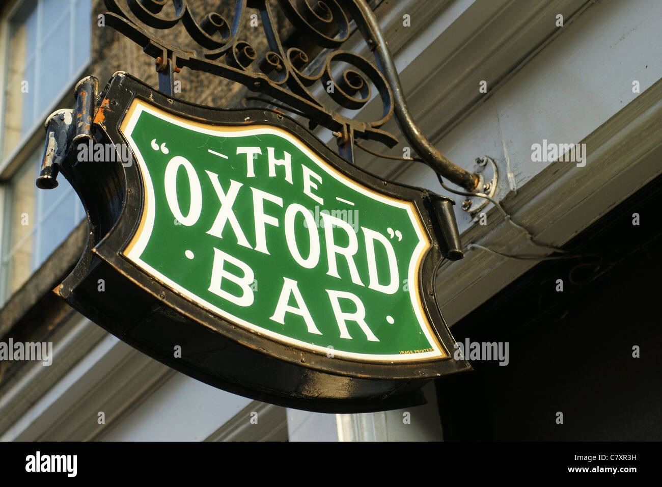 Der Oxford Bar, Edinburgh Stockfoto