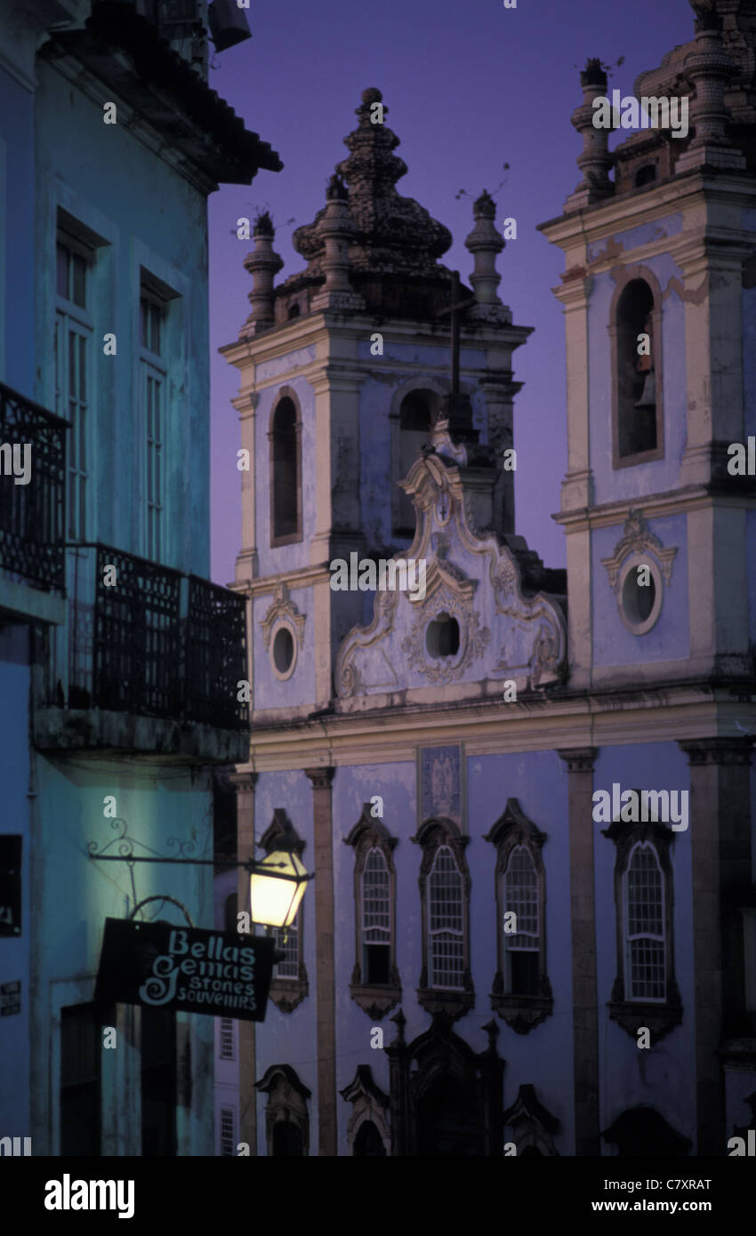 Südamerika, Brasilien, Salvador da Bahia, Rosario Church Stockfoto