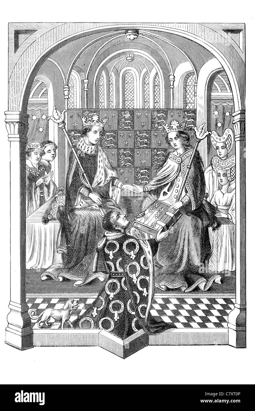 Henry VI 1421 1471 König von England king regal royal königliche königlich fürstlichen imperial souveräner Herrscher Monarch Königin Potentat Stockfoto