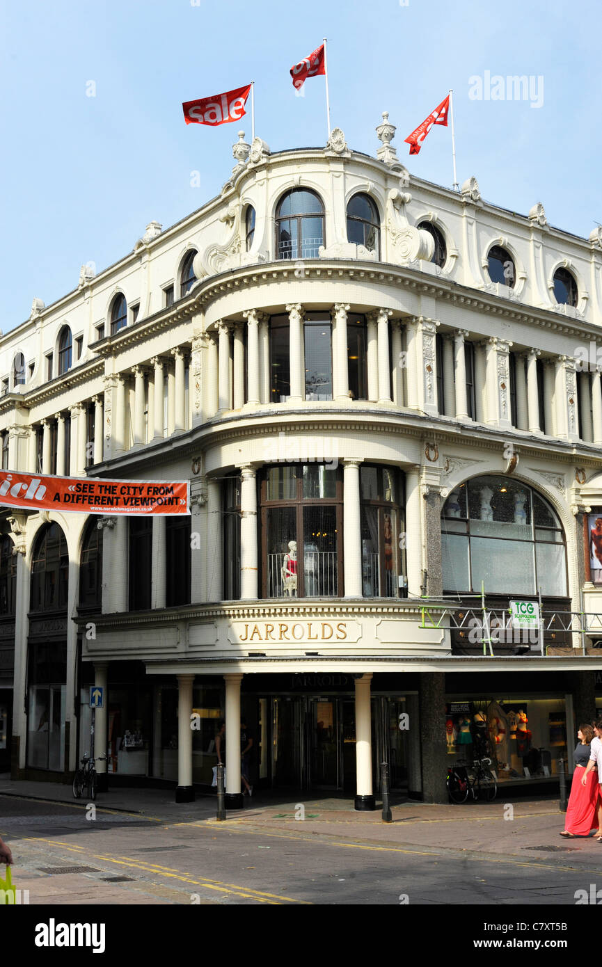 Jarrolds Kaufhaus in Norwich, England Stockfoto