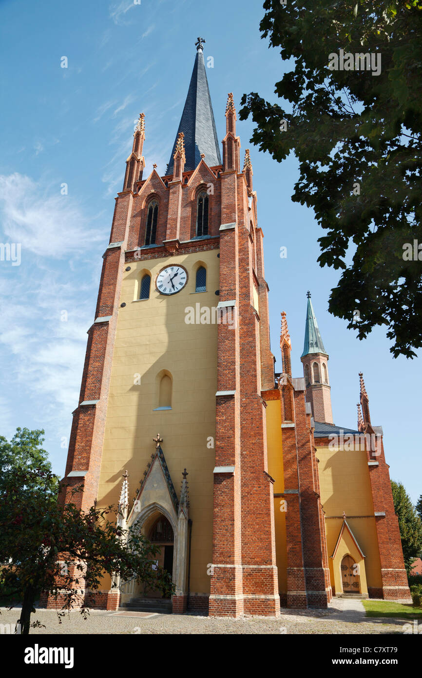 Heilig Geist Kirche, Werder Havel, Brandenburg, Deutschland Stockfoto