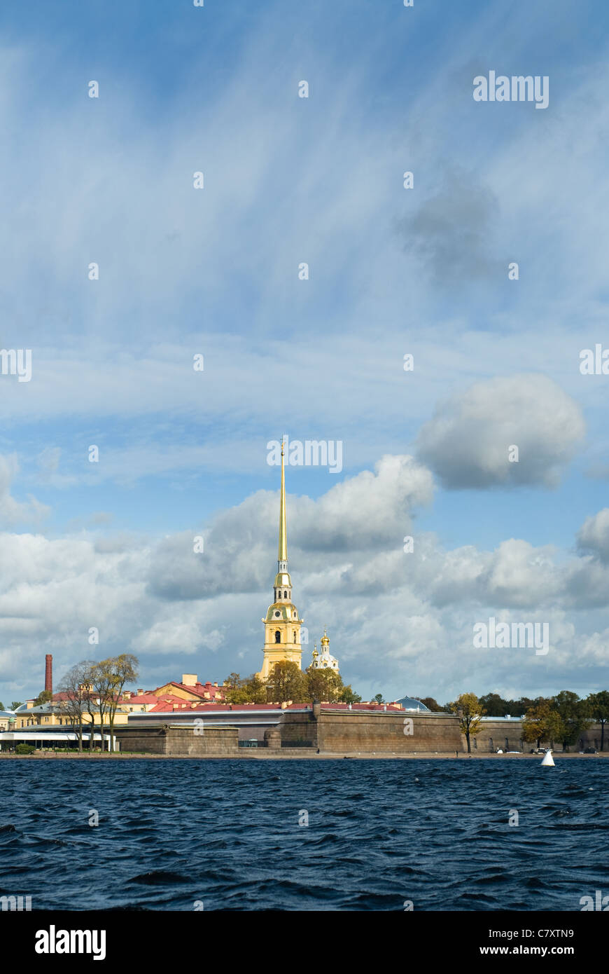 Die Peter- und Paul Fortress St. Petersburg Russland Stockfoto