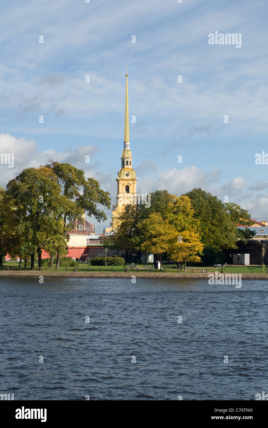 Die Peter- und Paul Fortress St. Petersburg Russland Stockfoto