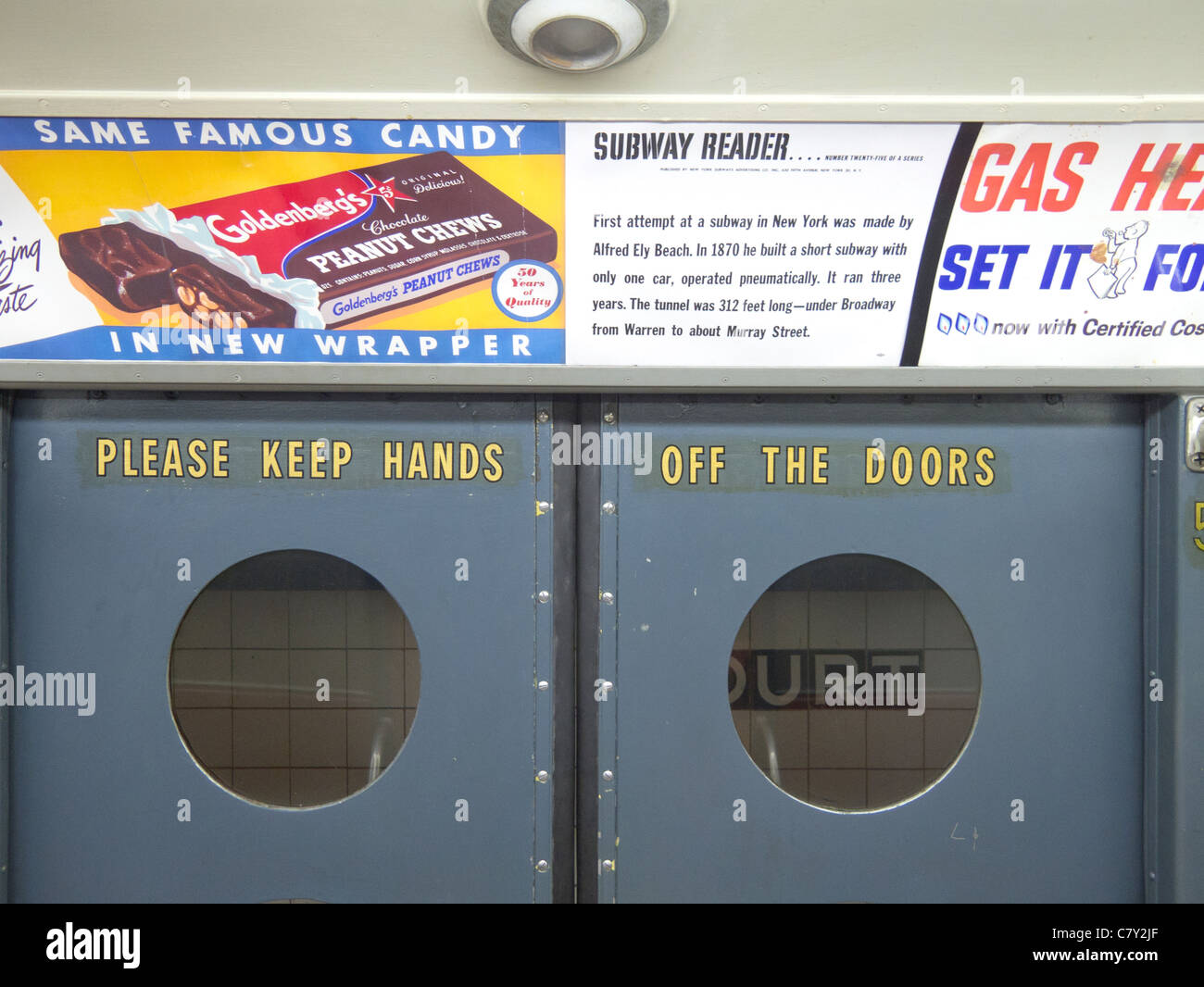 New York Transit Museum Galerie Stockfoto