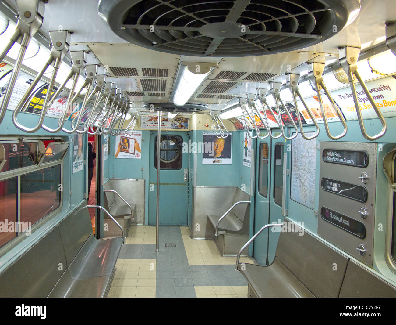 New York Transit Museum Galerie Stockfoto