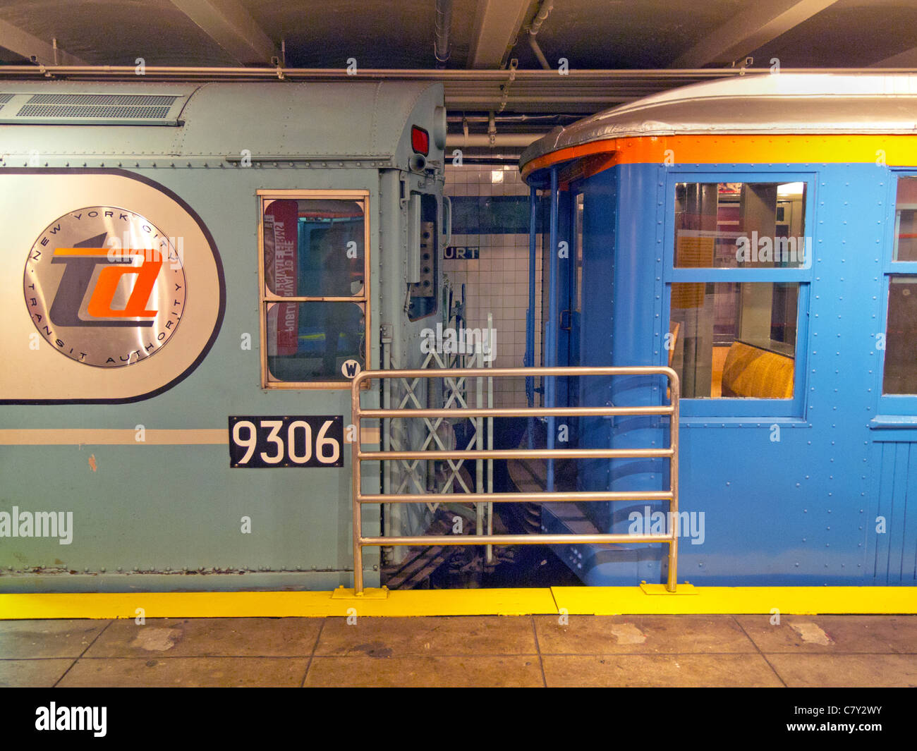 New York Transit Museum Galerie Stockfoto