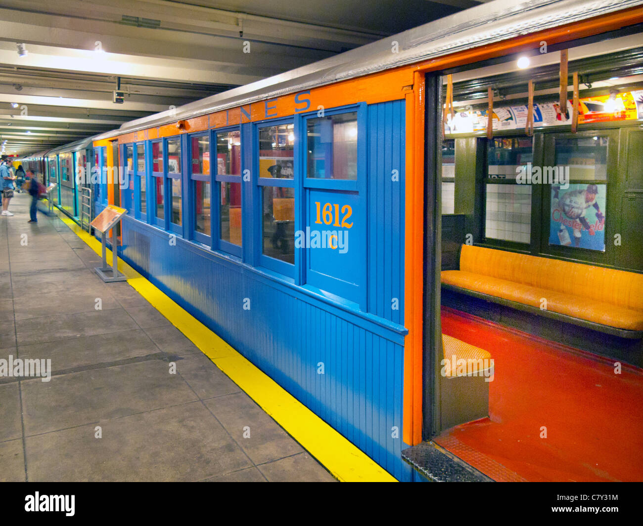 New York Transit Museum Galerie Stockfoto