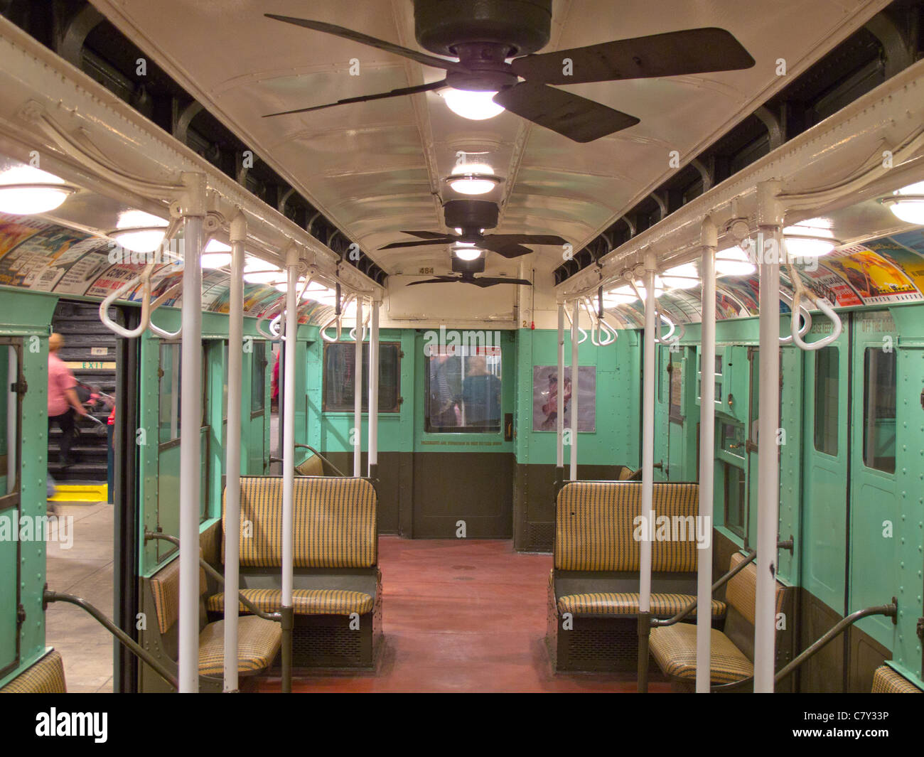 New York Transit Museum Galerie Stockfoto