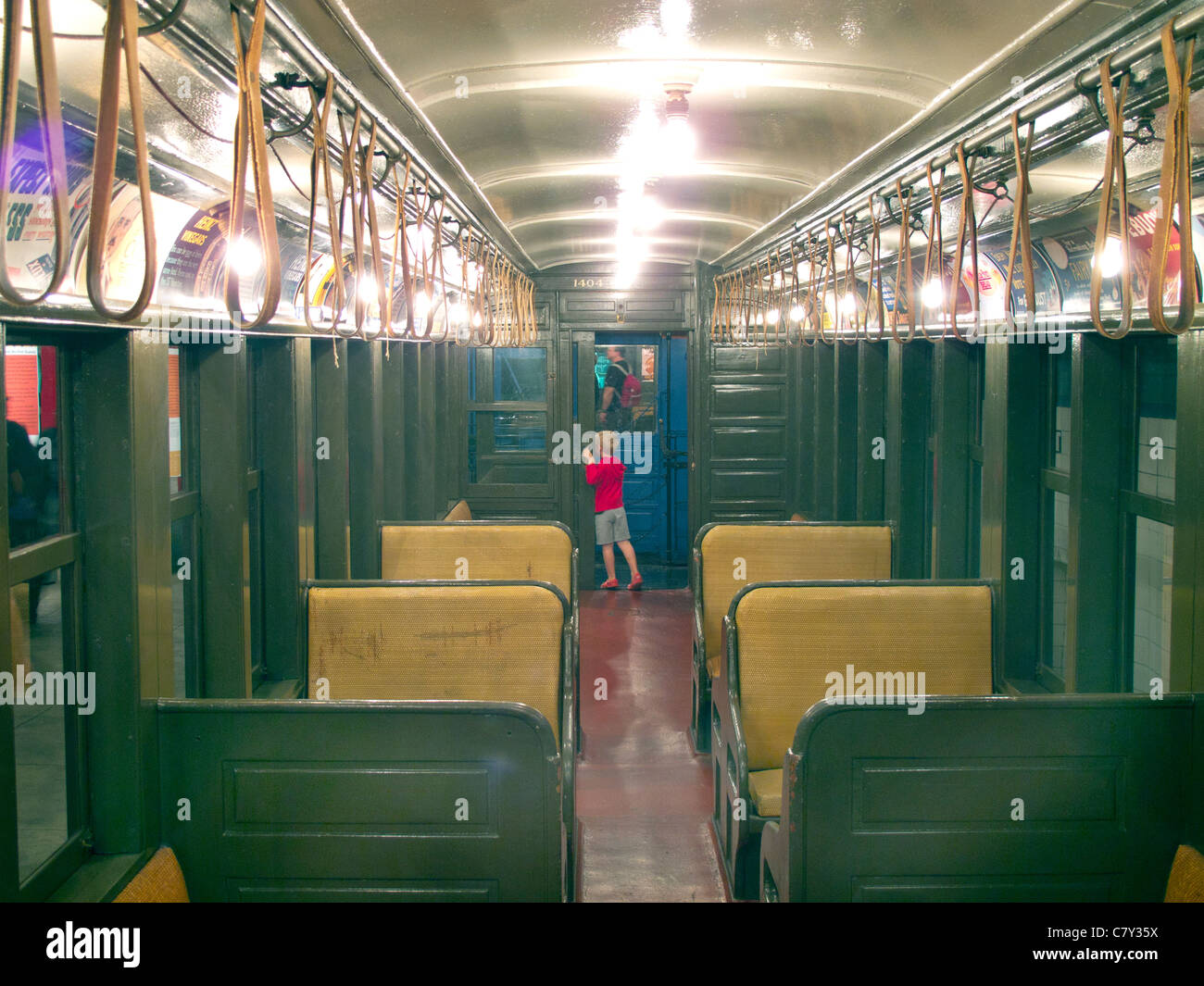 New York Transit Museum Galerie Stockfoto