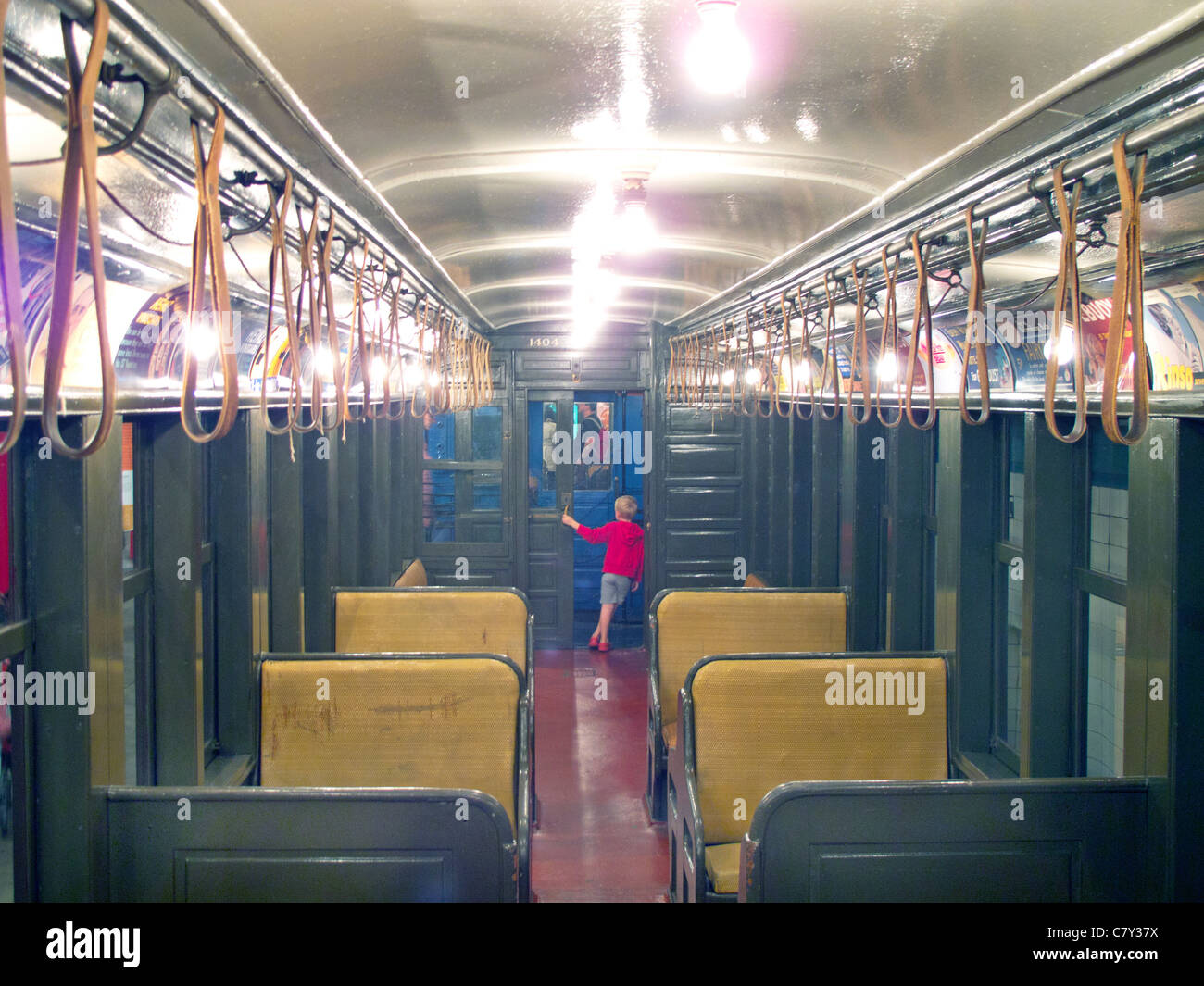 New York Transit Museum Galerie Stockfoto