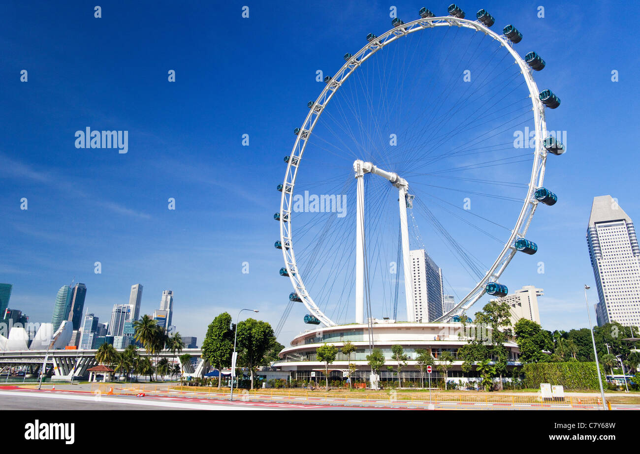 Singapore Flyer Stockfoto